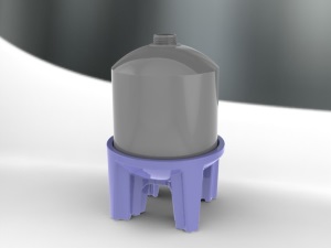 100 Gal Tank and Stand